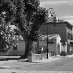 Roaix 2009 en noir et blanc