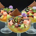 Coupe de fruits bio