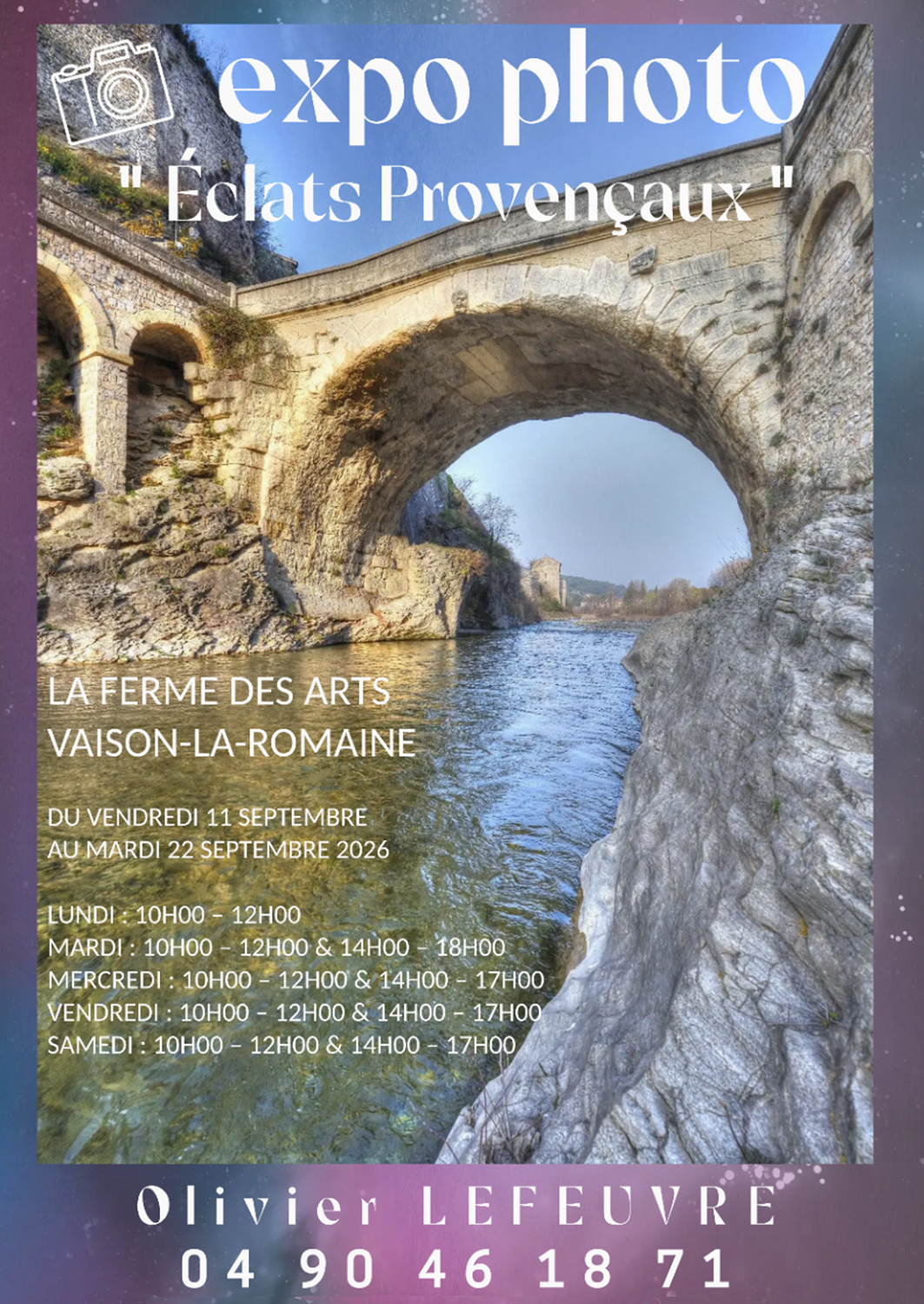 Exposition en septembre 2026